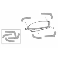   Brengun Extra EA-300L-330LC Canopy masks (Brengun kit) 1:72 (BRL72202)