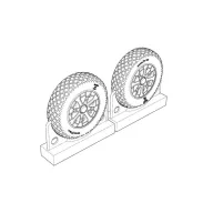   Brengun F4U Corsair Diamond Thread Wheels set 1:72 (BRL72217)