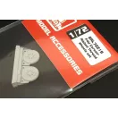Brengun F4U Corsair Ribbed Thread Wheels set 1:72 (BRL72219)