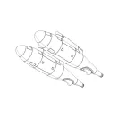 Brengun Refueling pod KC-130J (2pcs) 1:72 (BRL72223)