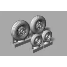Brengun F-14D Tomcat Wheels set 1:72 (BRL72238)