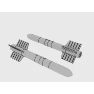 Brengun Tiny Tim rocket 1:72 (BRL72243)