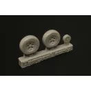 Brengun Hawker Tempest Mk.V wheels EARLY 1:72 (BRL72260)