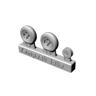 Brengun Hawker Tempest Mk.V wheels LATE 1:72 (BRL72261)