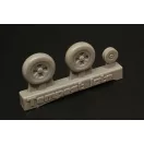 Brengun Hawker Tempest Mk.V wheels LATE 1:72 (BRL72261)