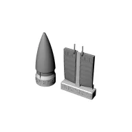   Brengun MiG-29A Radome and closed upper jet intakes (Italeri kit) 1:72 (BRL72278)
