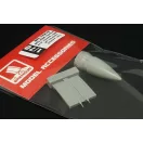 Brengun MiG-29A Radome and closed upper jet intakes (Italeri kit) 1:72 (BRL72278)