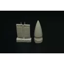 Brengun MiG-29A Radome and closed upper jet intakes (Italeri kit) 1:72 (BRL72278)