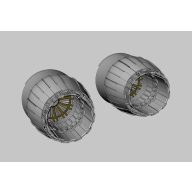 Brengun MiG-29A engine nozzles 1:72 (BRL72296)