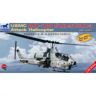   Bronco USMC AH-1W Super Cobra Attack Helicopter 1:350 (NB5049)