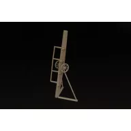 Brengun Bachem Natter RAMP-TRAILER 1:144 (BRS144032)