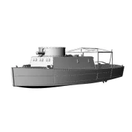 Brengun BK-2 river gun boat 1:144 (BRS144068)
