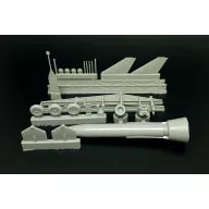 Brengun Feuerlilie F-55 Flakrakete w/dolly 1:48 (BRS48017)
