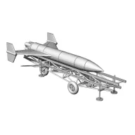 Brengun Feuerlilie F-55 Flakrakete w/dolly 1:48 (BRS48017)