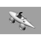 Brengun U.S. Belly tank car 1:48 (BRS48018)