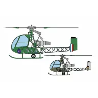 Brengun SO-1221 Djinn 1:72 (BRS72017)