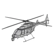 Brengun MQ-8C (Bell 407) 1:72 (BRS72021)