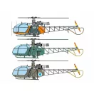 Brengun SA 318C Alouette II 1:72 (BRS72024)