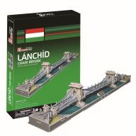 CubicFun Chain Bridge 3D Puzzle - Lánchíd C165h