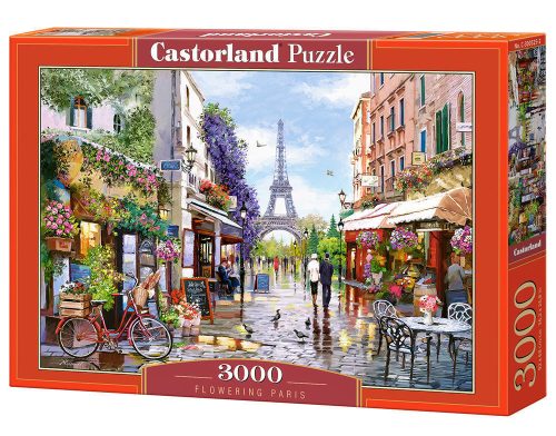 Castorland Flowering Paris, Puzzle 3000 db-os (C-300525-2)
