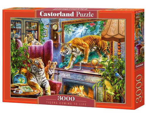 Castorland Tigers Coming to Life, Puzzle 3000 db-os (C-300556-2)