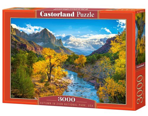 Castorland Autum in Zion National Park, USA Puzzle 3000 db-os (C-300624-2)