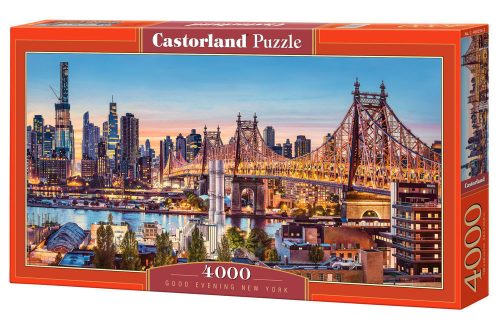 Castorland Good Evening New York, Puzzle 4000 db-os (C-400256-2)