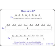 CMK Navigation Lichter blau  (129-013)