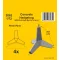 CMK Concrete Hedgehog - WWII Anti-tank Barrier (4 pcs.) (129-2062)