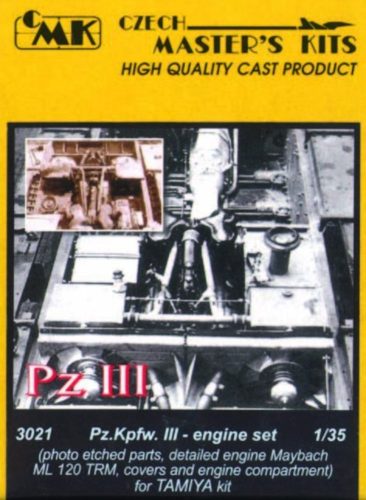 CMK Pz.Kpfw.III Motor Set ML 120TRM  (129-3021)
