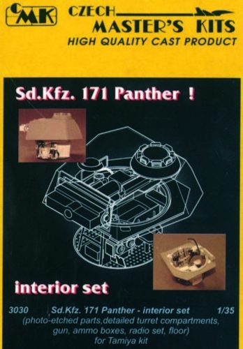 CMK SdKfz. 171V Panther interior set  (129-3030)