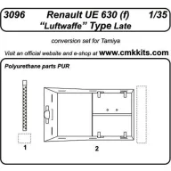   CMK Renault UE 630 (f) Luftwaffe Type Late für Tamiya Bausatz  (129-3096)