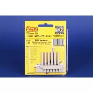   CMK M36 Jackson Cardboard Transport Tube for 90 mm Gun (6 pcs.) 1:35 (129-3155)