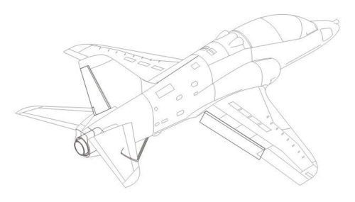 CMK Bae Hawk T.1 Steuerruder  (129-4144)