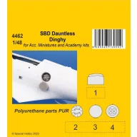   CMK SBD Dauntless Dinghy / for Acc. Miniartures and Academy kits 1:48 (129-4462)