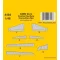 CMK A6M2 Zero Control Surface Correction Set / for Academy kit 1:48 (129-4464)