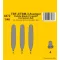 CMK TBF-3/TBM-3 Avenger Paddle Blade Propeller Correction Set for Accurate/Academy kits 1:48 (129-4472)