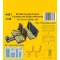 CMK SF-260 Cockpit Centre Console and Seats w/Harness / for SH kits 1:48 (129-4481)