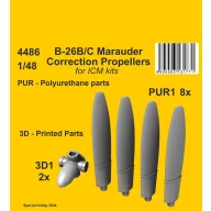   CMK B-26B/C Marauder Correction Propellers / for ICM kit 1:48 (129-4486)
