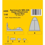   CMK Aermacchi MB-326 Open Electronic Nose Box for Italeri kits 1:48 (129-4496)