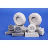   CMK Dornier Do 217 Wheels Correction Set for ICM 1:48 (129-4499)