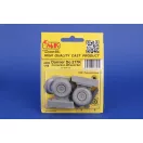 CMK Dornier Do 217 Wheels Correction Set for ICM 1:48 (129-4499)