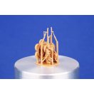 CMK Vickers K machine gun (two - with ring/bead and reflector gun sights) for Airfix 1:48 (129-4506)