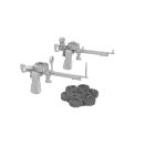 CMK Lewis machine gun (two - with ring/bead and reflector gun sights) for Airfix 1:48 (129-4507)