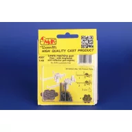   CMK Lewis machine gun (two - with ring/bead and reflector gun sights) for Airfix 1:48 (129-4507)