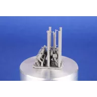   CMK Lewis machine gun (two - with ring/bead and reflector gun sights) for Airfix 1:48 (129-4507)