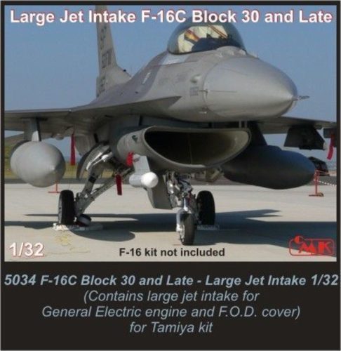 CMK F-16C Block 30 and Late-Large Jet Intake 1:32 (129-5034)