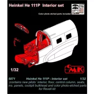 CMK Heinkel He 111P Interior set 1:32 (129-5071)