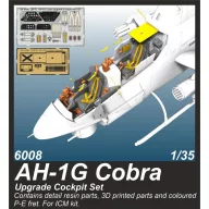   CMK AH-1G Cobra Upgrade Cockpit Set / for ICM kits 1:35 (129-6008)