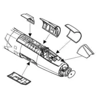 CMK F-104S/G Interior Set  (129-7056)